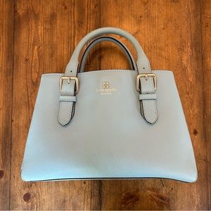 Kate Spade Robin’s Egg Blue Top Handle Purse